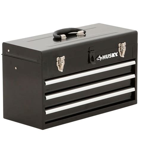 husky three drawer tool box